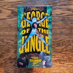 George of the Jungle VHS Disney Brendan Fraser Live Action Movie 11774-1